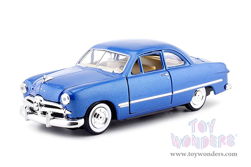 Showcasts® Collectibles - Ford Coupe Hardtop (1949, 1/24 scale diecast model car, Blue) 77213BU MAP: $22.99
