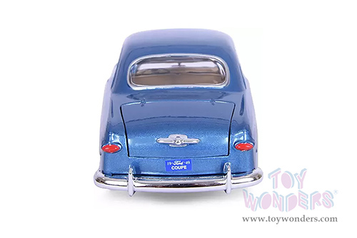 Showcasts® Collectibles - Ford Coupe Hardtop (1949, 1/24 scale diecast model car, Blue) 77213BU MAP: $22.99