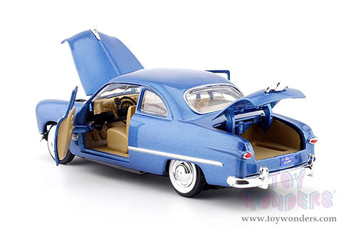 Showcasts® Collectibles - Ford Coupe Hardtop (1949, 1/24 scale diecast model car, Blue) 77213BU MAP: $22.99