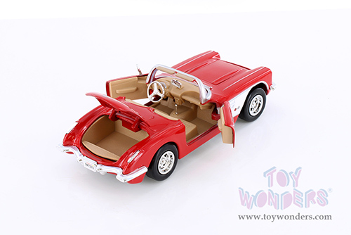 Showcasts® Collectibles - Chevy® Corvette® Convertible (1959, 1/24 scale diecast model car, Red) 77216RD MAP: $19.99
