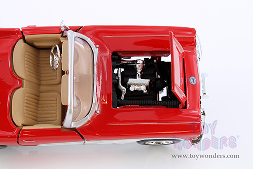 Showcasts® Collectibles - Chevy® Corvette® Convertible (1959, 1/24 scale diecast model car, Red) 77216RD MAP: $19.99