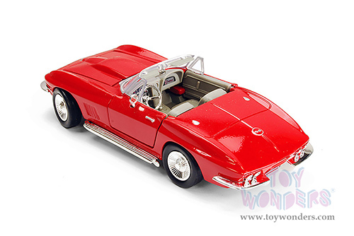 Showcasts® Collectibles - Chevrolet® Corvette® Convertible (1967, 1/24 scale diecast model car, Red) 77224AR MAP: $22.99