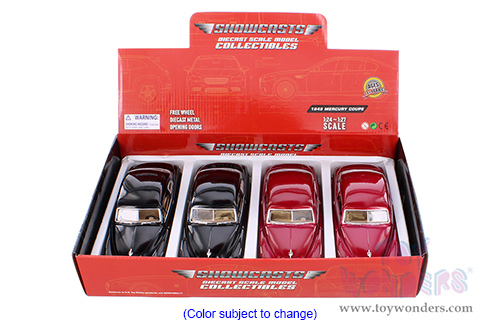 Showcasts® Collectibles - Mercury Coupe Hardtop (1949, 1/24 scale diecast model car, Asstd.) 77225D MAP: $19.99