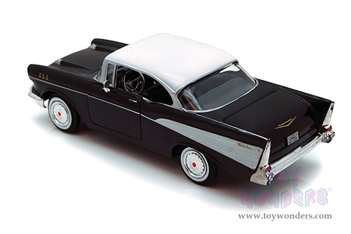 Showcasts® Collectibles - Chevy® Bel Air® Hardtop (1957, 1/24 scale diecast model car, Black) 77228BK MAP: $22.99