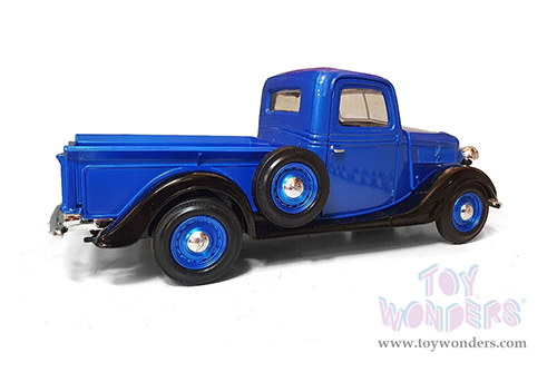 Showcasts® Collectibles - Ford Pickup Truck (1937, 1/24 scale diecast model car, Blue) 77233BU MAP: $22.99