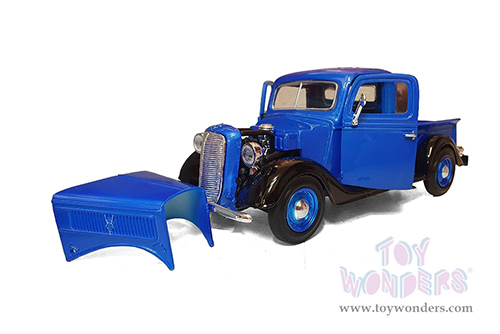 Showcasts® Collectibles - Ford Pickup Truck (1937, 1/24 scale diecast model car, Blue) 77233BU MAP: $22.99