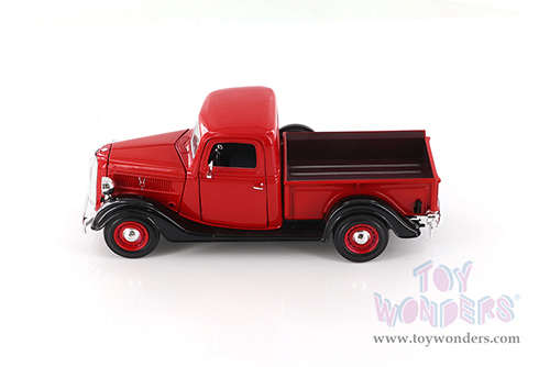 Showcasts® Collectibles - Ford Pickup Truck (1937, 1/24 scale diecast model car, Red) 77233R MAP: $22.99