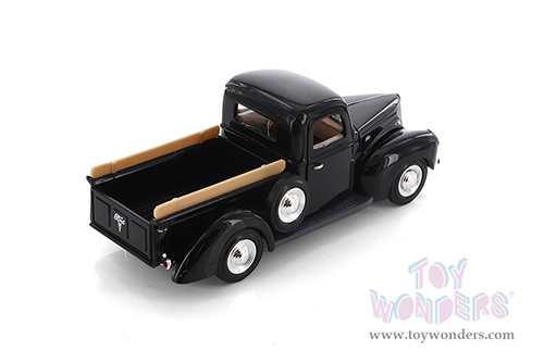 Showcasts® Collectibles - Ford Pick Up Truck (1940, 1/24 scale diecast model car, Black) 77234BK MAP: $22.99