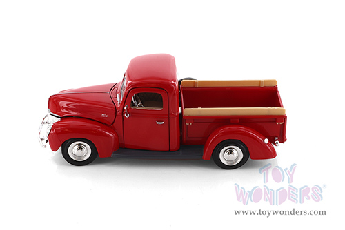 Showcasts® Collectibles - Ford Pickup (1940, 1/24 scale diecast model car, Asstd.) 77234D MAP: $19.99