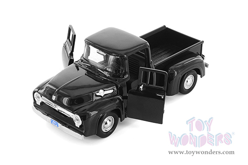 Showcasts® Collectibles - Ford F-100 Pickup Truck (1956, 1/24 scale diecast model car, Black) 77235BK MAP: $22.99