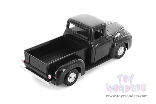 Showcasts® Collectibles - Ford F-100 Pickup Truck (1956, 1/24 scale diecast model car, Black) 77235BK MAP: $22.99