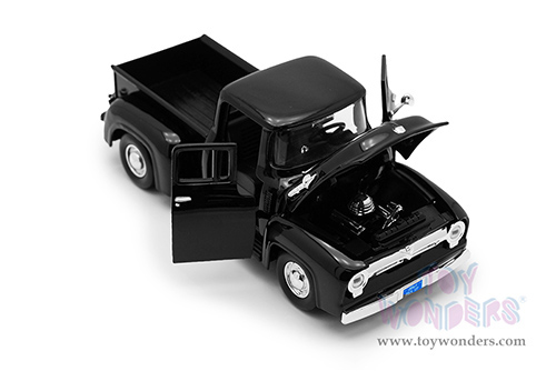 Showcasts® Collectibles - Ford F-100 Pickup Truck (1956, 1/24 scale diecast model car, Black) 77235BK MAP: $22.99
