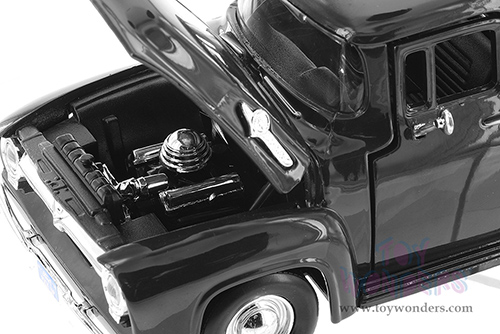 Showcasts® Collectibles - Ford F-100 Pickup Truck (1956, 1/24 scale diecast model car, Black) 77235BK MAP: $22.99