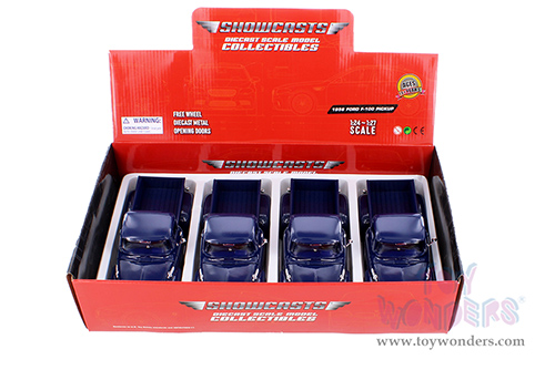 Showcasts® Collectibles - Ford F-100 Pickup Truck (1956, 1/24 scale diecast model car, Dark Blue) 77235BUD MAP: $19.99