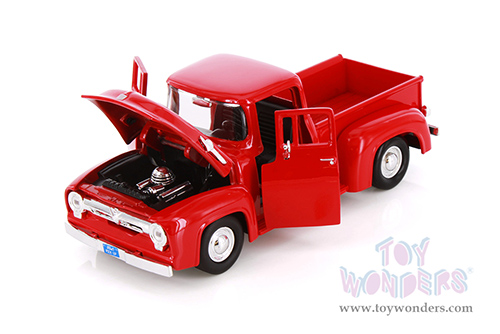 Showcasts® Collectibles - Ford F-100 Pickup Truck (1956, 1/24 scale diecast model car, Red) 77235R MAP: $22.99