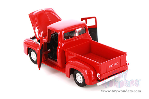 Showcasts® Collectibles - Ford F-100 Pickup Truck (1956, 1/24 scale diecast model car, Red) 77235R MAP: $22.99