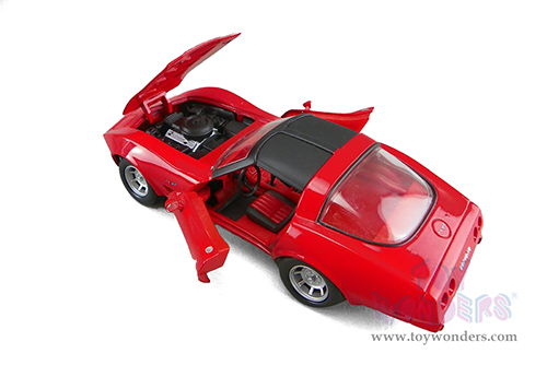 Showcasts® Collectibles - Chevrolet® Corvette® Hardtop (1967, 1/24 scale diecast model car, Red) 77244R MAP: $22.99