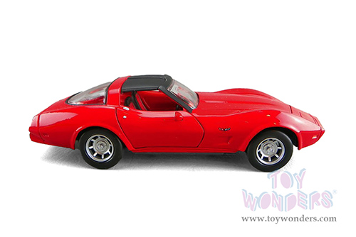 Showcasts® Collectibles - Chevrolet® Corvette® Hardtop (1967, 1/24 scale diecast model car, Red) 77244R MAP: $22.99