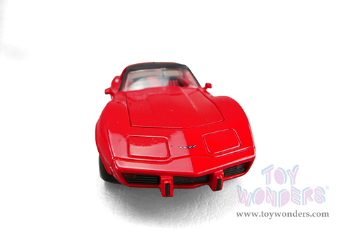Showcasts® Collectibles - Chevrolet® Corvette® Hardtop (1967, 1/24 scale diecast model car, Red) 77244R MAP: $22.99