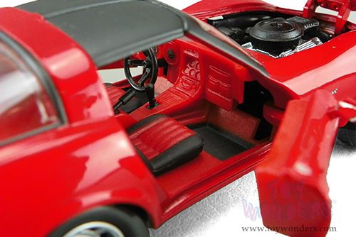 Showcasts® Collectibles - Chevrolet® Corvette® Hardtop (1967, 1/24 scale diecast model car, Red) 77244R MAP: $22.99