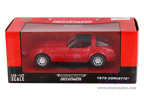 Showcasts® Collectibles - Chevrolet® Corvette® Hardtop (1967, 1/24 scale diecast model car, Red) 77244R MAP: $22.99