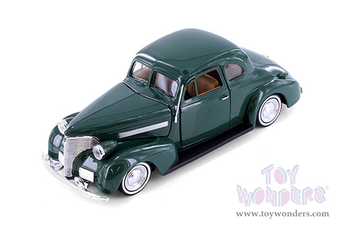 Showcasts® Collectibles - Chevrolet® Coupe (1939, 1/24 scale diecast model car, Green) 77247GN MAP: $22.99