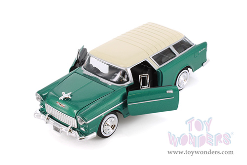 Showcasts® Collectibles - Chevrolet® Bel Air® Nomad™ Hardtop (1955, 1/24 scale diecast model car, Asstd.) 77248D MAP: $19.99