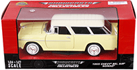 Showcasts® Collectibles - Chevy Bel Air Nomad Hardtop (1955, 1/24 scale diecast model car, Yellow) 77248YL MAP: $22.99