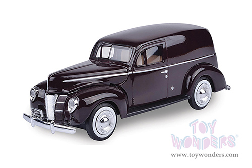 Showcasts® Collectibles - Ford Sedan Delivery Hardtop (1940, 1/24 scale diecast model car, Burgundy) 77250BG MAP: $22.99