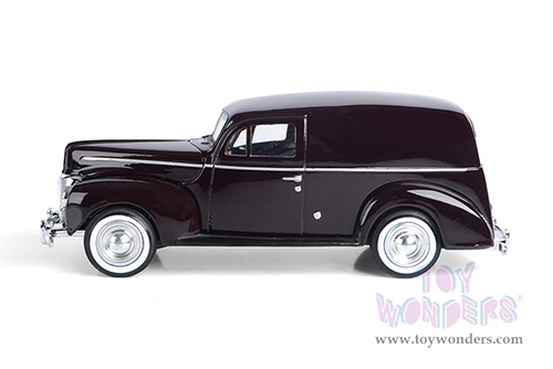 Showcasts® Collectibles - Ford Sedan Delivery Hardtop (1940, 1/24 scale diecast model car, Burgundy) 77250BG MAP: $22.99