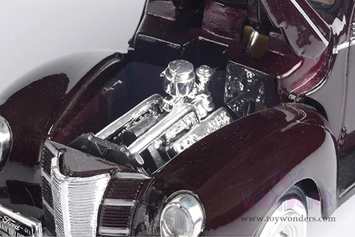 Showcasts® Collectibles - Ford Sedan Delivery Hardtop (1940, 1/24 scale diecast model car, Burgundy) 77250BG MAP: $22.99