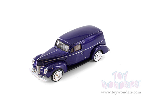 Showcasts® Collectibles - Ford Sedan Delivery (1940, 1/24 scale diecast model car, Purple) 77250D MAP: $19.99