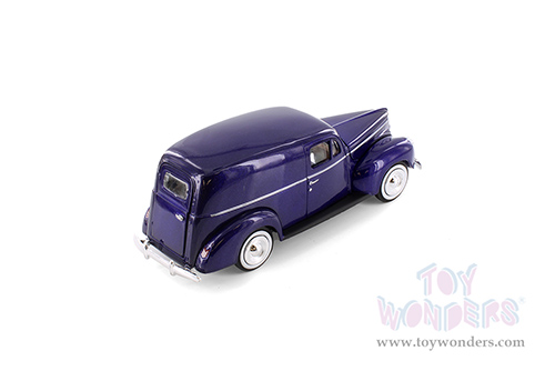 Showcasts® Collectibles - Ford Sedan Delivery (1940, 1/24 scale diecast model car, Purple) 77250D MAP: $19.99