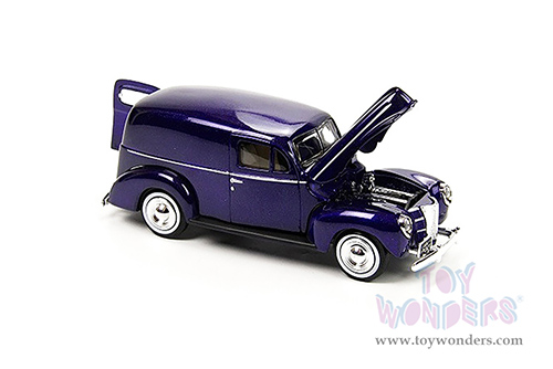 Showcasts® Collectibles - Ford Sedan Delivery Hardtop (1940, 1/24 scale diecast model car, Purple) 77250PR MAP: $22.99