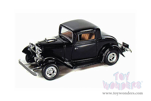 Showcasts® Collectibles - Ford Coupe Hardtop (1932, 1/24 scale diecast model car, Black) 77251/BK MAP: $22.99