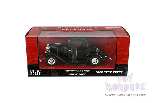 Showcasts® Collectibles - Ford Coupe Hardtop (1932, 1/24 scale diecast model car, Black) 77251/BK MAP: $22.99