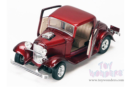 Showcasts® Collectibles - Ford Coupe Hard Top (1932, 1/24 scale diecast model car, Red) 77251R MAP: $22.99