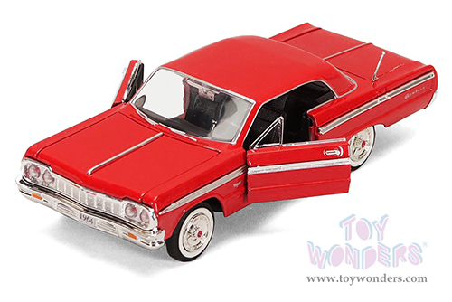 Showcasts® Collectibles - Chevy Impala Hardtop (1964, 1/24 scale diecast model car, Red) 77259R MAP: $22.99