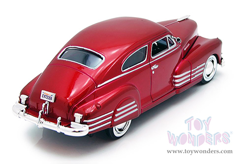 Showcasts® Collectibles - Chevy® Aerosedan Fleetline Hardtop  (1948, 1/24 scale diecast model car, Red) 77266R MAP: $22.99