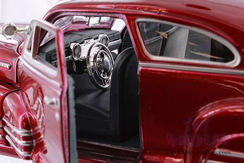 Showcasts® Collectibles - Chevy® Aerosedan Fleetline Hardtop  (1948, 1/24 scale diecast model car, Metallic Red) 77266RD MAP: $19.99