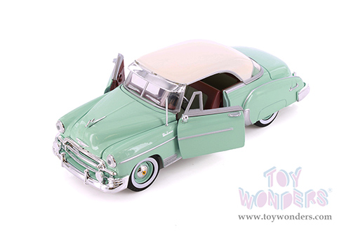 Showcasts®  Collectibles - Chevy® Bel Air® Hardtop (1950, 1/24 scale diecast model car, Asstd.) 77268D MAP: $19.99