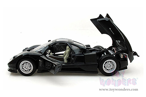 Showcasts® Collectibles - Pagani Zonda C12 w/ Sunroof (1/24 scale diecast model car, Black) 77272BK MAP: $22.99