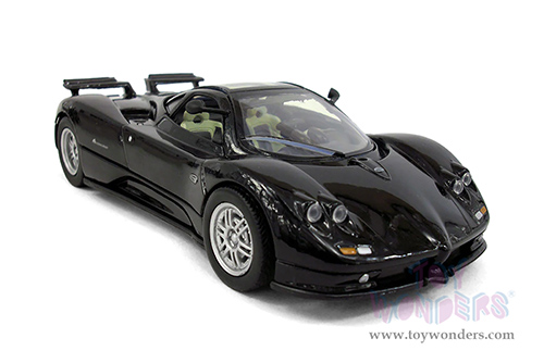 Showcasts® Collectibles - Pagani Zonda C12 w/ Sunroof (1/24 scale diecast model car, Black) 77272BK MAP: $22.99