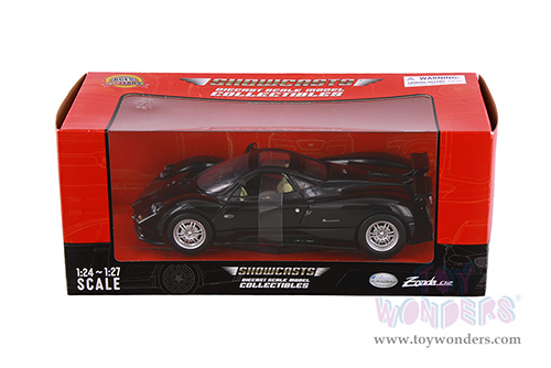 Showcasts® Collectibles - Pagani Zonda C12 w/ Sunroof (1/24 scale diecast model car, Black) 77272BK MAP: $22.99