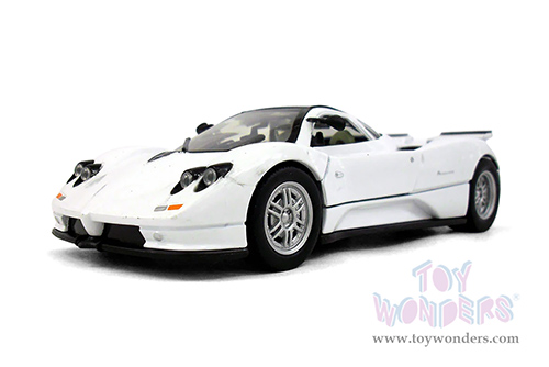 Showcasts® Collectibles - Pagani Zonda C12 w/ Sunroof (1/24 scale diecast model car, White) 77272WT MAP: $22.99