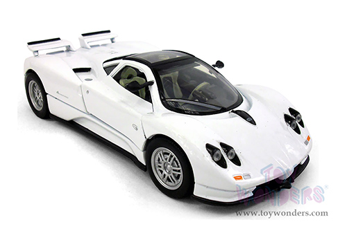 Showcasts® Collectibles - Pagani Zonda C12 w/ Sunroof (1/24 scale diecast model car, White) 77272WT MAP: $22.99
