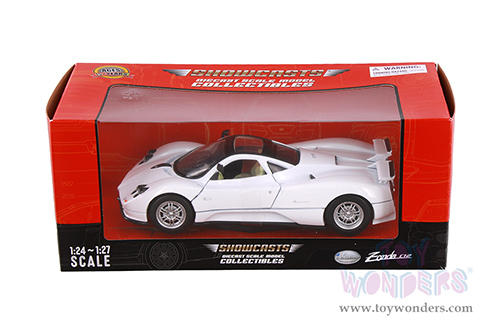 Showcasts® Collectibles - Pagani Zonda C12 w/ Sunroof (1/24 scale diecast model car, White) 77272WT MAP: $22.99