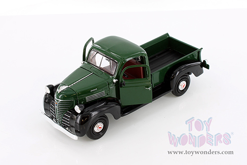 Showcasts® Collectibles - Plymouth Pickup Truck (1941, 1/24 scale diecast model car, Asstd.) 77278D MAP: $19.99
