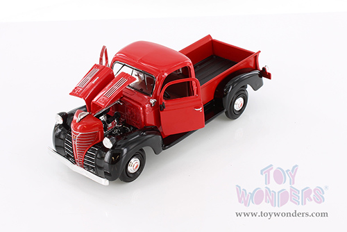 Showcasts® Collectibles - Plymouth Pickup Truck (1941, 1/24 scale diecast model car, Asstd.) 77278D MAP: $19.99