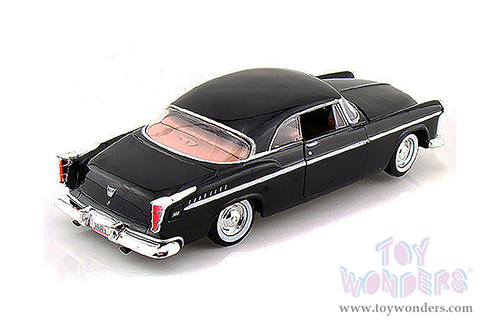 Showcasts® Collectibles - Chrysler C300 Hardtop (1955, 1/24 scale diecast model car, Black) 77302BK MAP: $22.99